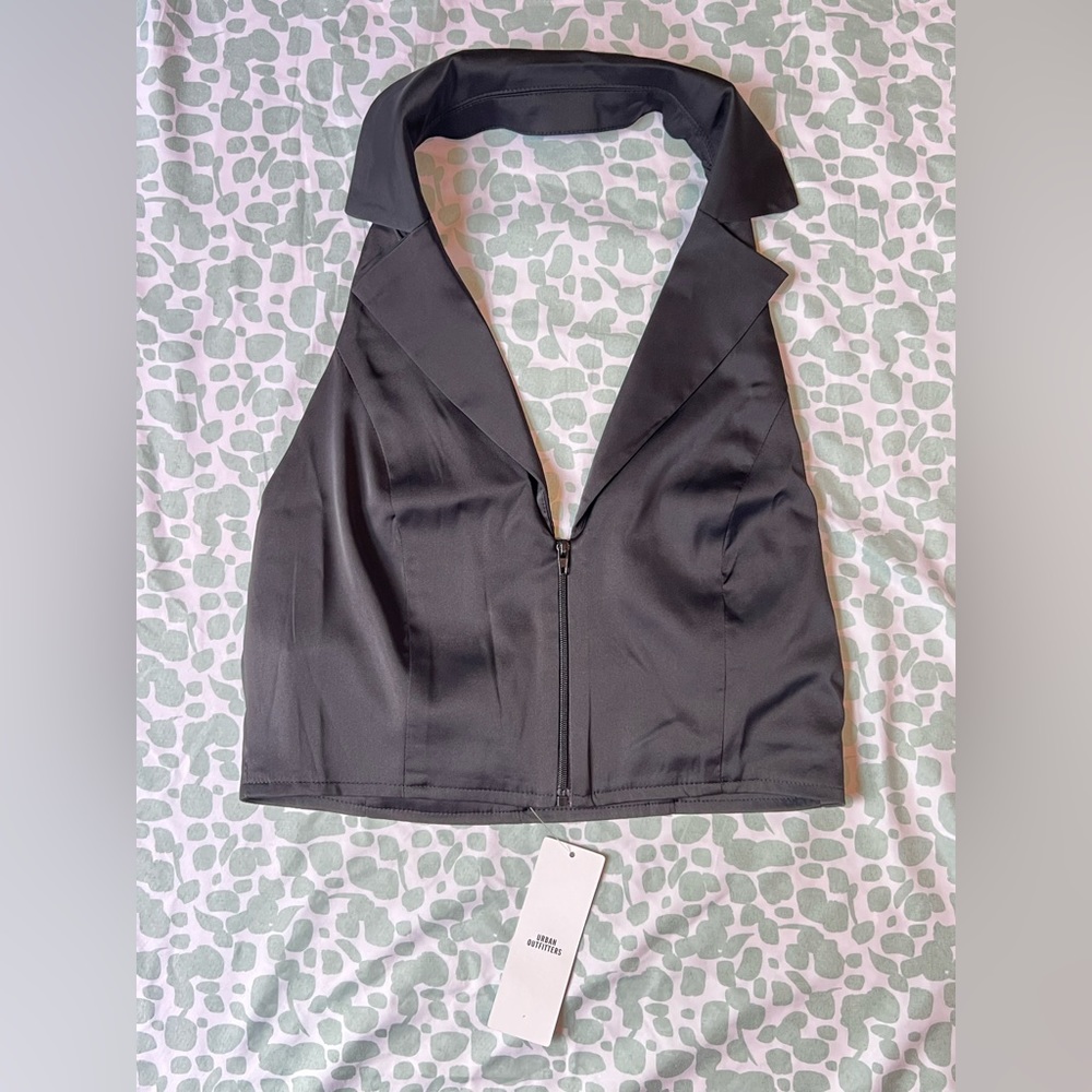 Urban Outfitters satin halter top -size s